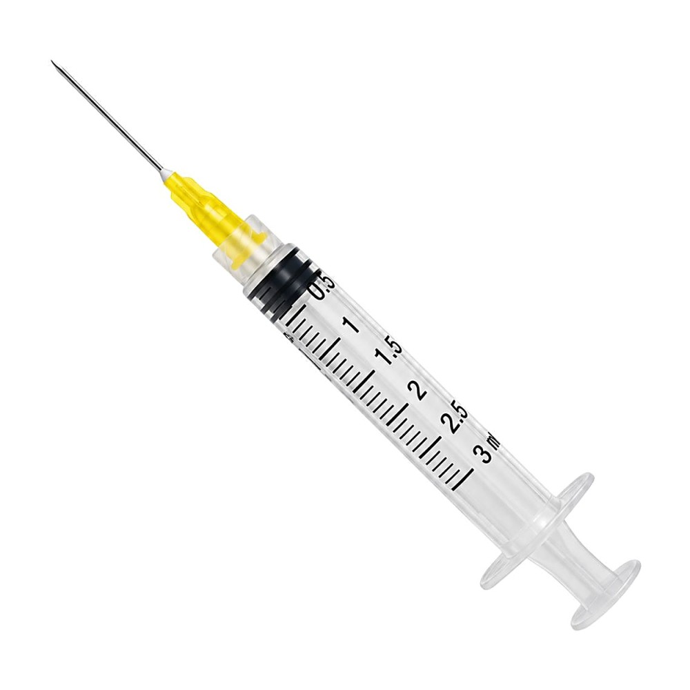 سرنگ شستوشوی Luer Lock غیرکات ۳ میلیلیتری سوپا Supa بسته ۱۳۰ عددی